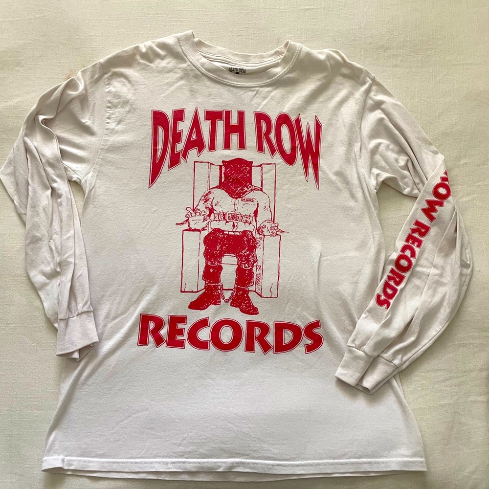 Death Row Records vintage Mens t-shirt size medium